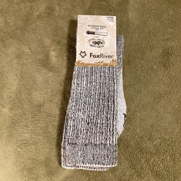 NWT Fox River Heavyweight Warm Climate Outdoor Socks Men's L (#1) - Picture 1 of 9